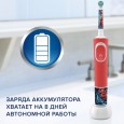 Детская электрическая зубная щетка Oral-B Vitality Kids Spiderman "Человек-паук" + Насадки Oral-B Spiderman Kids (2 шт)