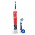 Детская электрическая зубная щетка Oral-B Vitality Kids Spiderman "Человек-паук" + Насадки Oral-B Spiderman Kids (2 шт)