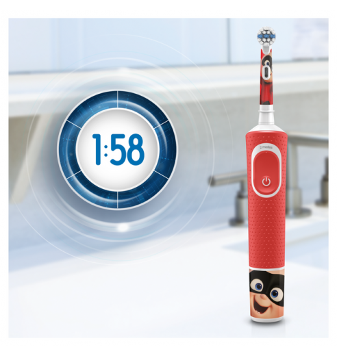Детская электрическая зубная щетка Oral-B Vitality Kids Pixar D100.413.2KX