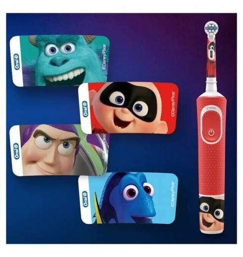 Детская электрическая зубная щетка Oral-B Vitality Kids Pixar D100.413.2KX