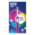 Детская электрическая зубная щетка Oral-B Pro 400 Junior Sensi фиолетовый D 16.513.1