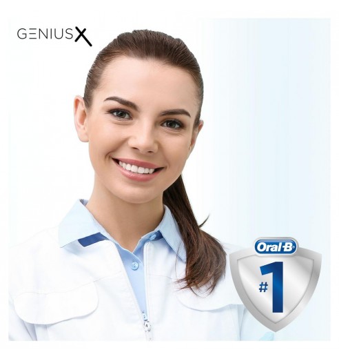 Электрическая зубная щетка Oral-B Genius X 20000 Midnight black D706.513.6