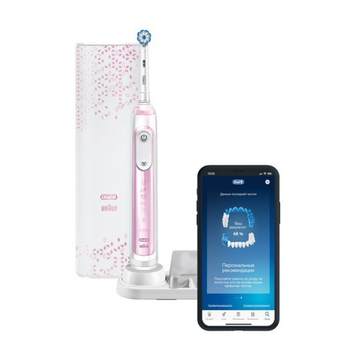 Электрическая зубная щетка Oral-B Genius X 20000N Pink D706.515.6X
