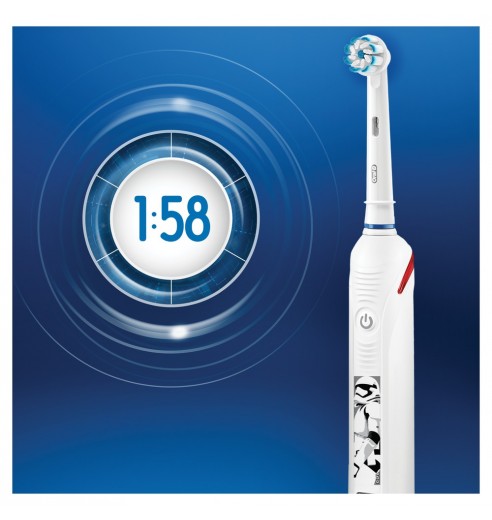 Детская электрическая зубная щетка Oral-B Pro 3  Junior Sensi Minnie Mouse D505.523.2K