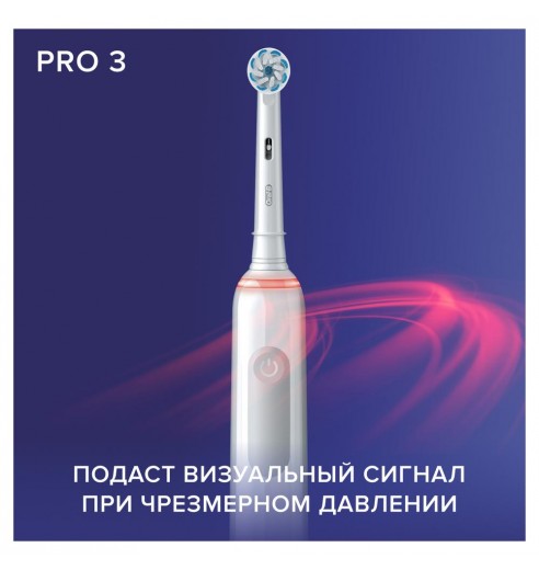 Электрическая зубная щетка Oral-B Pro 3 D505.523.3 White