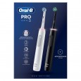 Набор электрических зубных щеток Oral-B Pro 3/D505.523.3H Black+White 2 шт