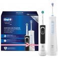 Набор электрическая зубная щетка Oral-B Vitality black + Ирригатор Oral-B Aquacare 4