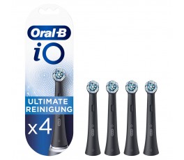 Насадка для зубных щеток Oral-B iO Ultimate Clean Black (4 шт)