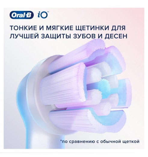 Насадки Oral-B iO Sanfte Reinigung Black, 2 шт