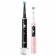 Электрическая зубная щетка Oral-B iO 6 DUO Black Lava, Pink Sand
