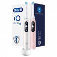Электрическая зубная щетка Oral-B iO 6 DUO White, Pink Sand