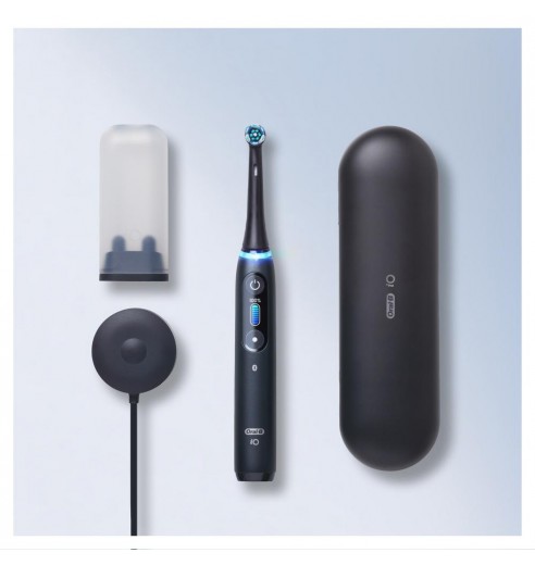 Электрическая зубная щетка Oral-B iO 9 DUO Black Onyx, Rose Quartz