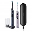 Электрическая зубная щетка Oral-B iO 9 DUO Black Onyx, Rose Quartz