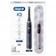 Электрическая зубная щетка Oral-B iO 9 DUO Black Onyx, Rose Quartz
