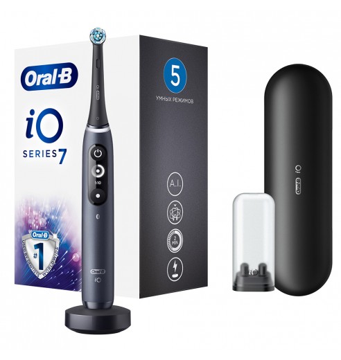 Электрическая зубная щетка Oral-B iO 7 Black Onyx