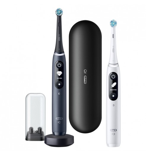 Электрические зубные щетки Oral-B iO 7 DUO Black Onyx, White Alabaster