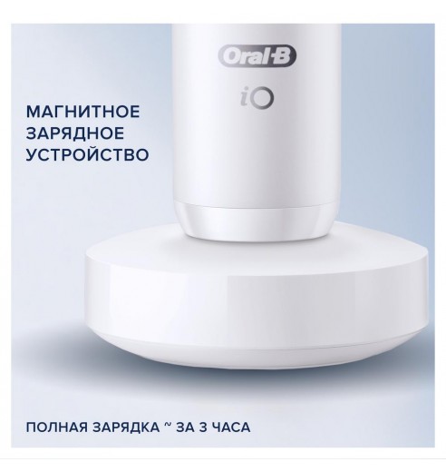 Электрическая зубная щетка Oral-B iO 7 White Alabaster