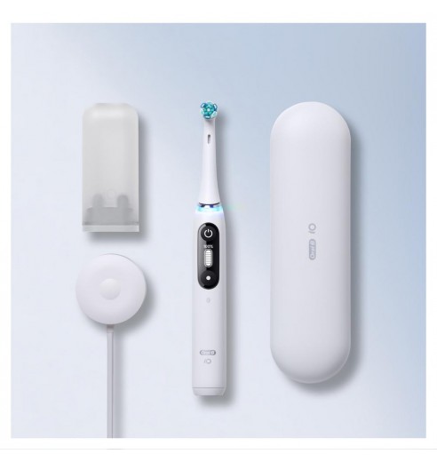 Электрическая зубная щетка Oral-B iO 7 White Alabaster