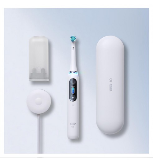 Набор электрических зубных щеток Oral-B iO 8 Duo White Alabaster, Violet Ametrine