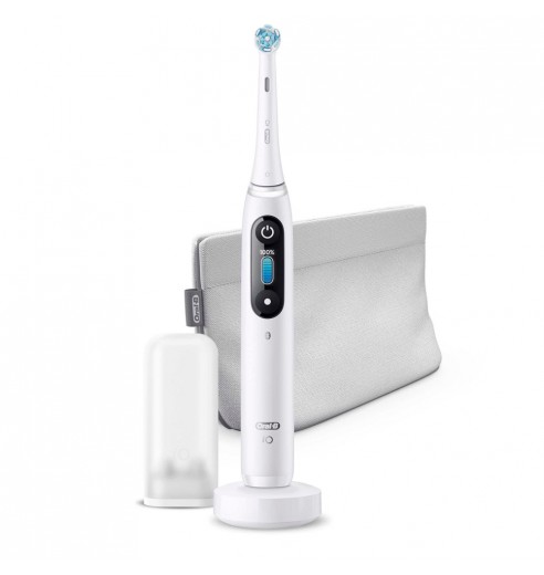 Электрическая зубная щетка Oral-B iO 8 White Alabaster Sonder Edition