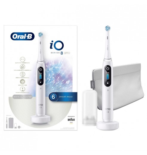 Электрическая зубная щетка Oral-B iO 8 White Alabaster Sonder Edition
