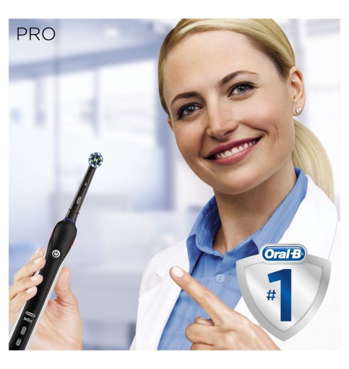 Электрическая зубная щетка Oral-B PRO 1 Clean Black