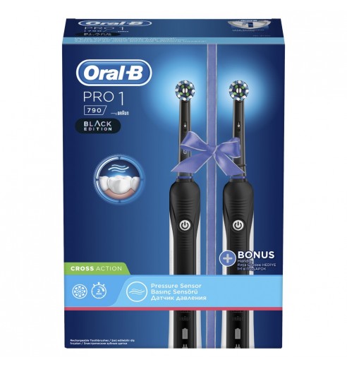 Набор  Электрических зубных щеток Oral-B Pro 1 - 790 DUO, 2 шт.