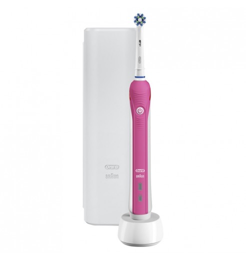 Электрическая зубная щетка Oral-B PRO 2 2500 Cross Action + Футляр