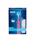 Электрическая зубная щетка Oral-B PRO 2 2500 Cross Action + Футляр