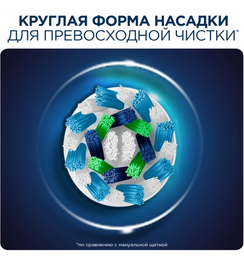 Электрическая зубная щетка Oral-B Vitality CrossAction White 150/D100.424.1