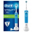 Электрическая зубная щетка Oral-B Vitality CrossAction Blue D100.413.1