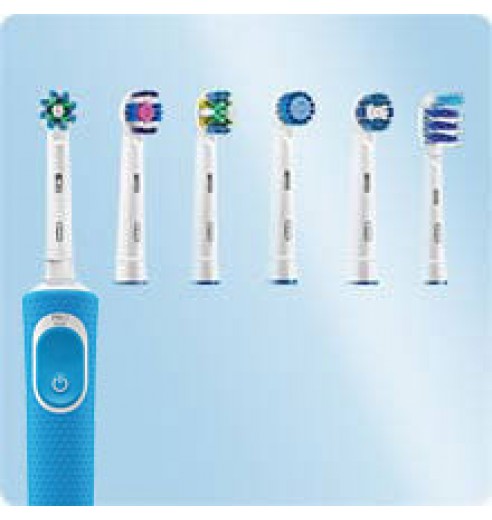 Электрическая зубная щетка Oral-B Vitality CrossAction Blue D100.413.1