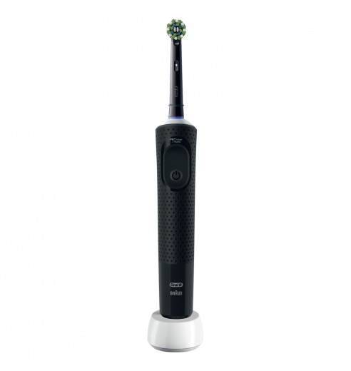 Электрическая зубная щетка Oral-B Vitality Pro D103.413.3 Cross Action Protect X Clean, черный + Насадки Oral-B EB50BRB CrossAction Black, 2 шт