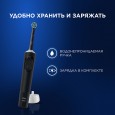 Электрическая зубная щётка Oral-B Vitality Pro чёрная + Насадки Oral-B CrossAction (10 шт)