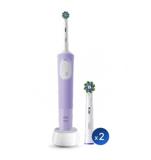 Электрическая зубная щетка Oral-B Vitality Pro + Насадка для эффективной чистки Oral-B CrossAction (2 шт)