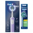 Электрическая зубная щетка Oral-B Vitality Pro + Насадка для эффективной чистки Oral-B CrossAction (4 шт)