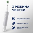 Электрическая зубная щетка Oral-B Vitality Pro D103.413.3  White тип 3708 + Насадки EB60 SensitiveClean 2шт