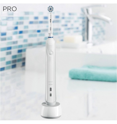 Электрическая зубная щетка Oral-B Pro 500 Sensitive Clean D16.513.1U