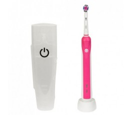 Электрическая зубная щетка Oral-B PRO 750 Pink D16.513.UX + Футляр 