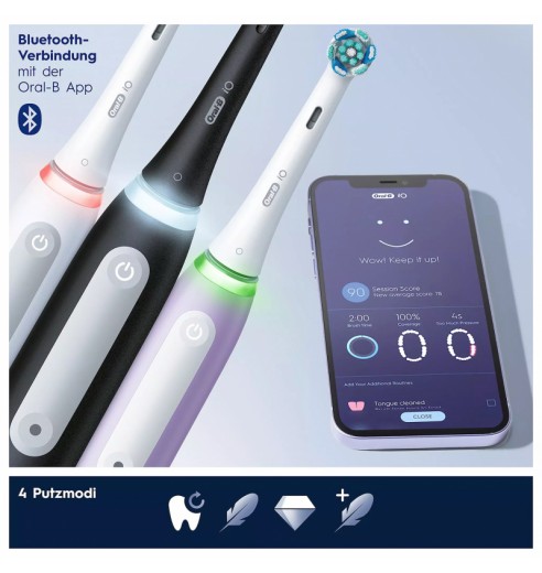 Электрическая зубная щетка Oral-B iO 4 Quite White