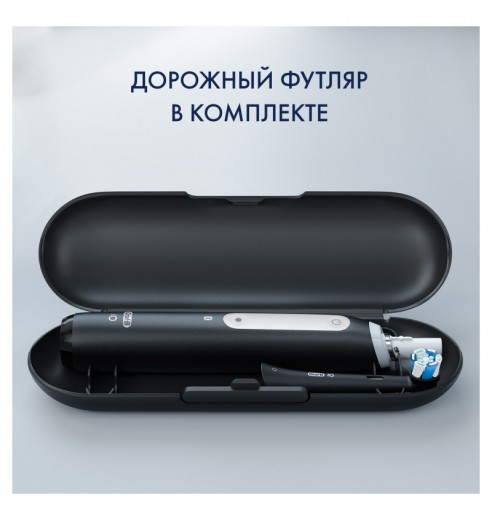 Электрическая зубная щетка Oral-B iO 4 DUO Matt Black + Quite White