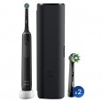 Электрическая зубная щетка Oral-B Pro 3 3500 + Насадка для эффективной чистки Oral-B CrossAction (2 шт)