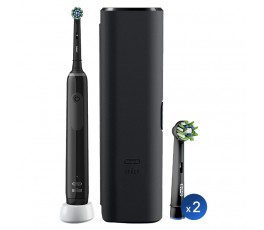 Электрическая зубная щетка Oral-B Pro 3 3500 + Насадка для эффективной чистки Oral-B CrossAction (2 шт)