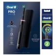 Электрическая зубная щетка Oral-B Pro 3 3500 + Насадка для эффективной чистки Oral-B CrossAction (2 шт)