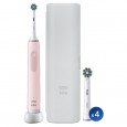 Электрическая зубная щетка Oral-B Pro 3 3500 + Насадка для эффективной чистки Oral-B CrossAction (4 шт)