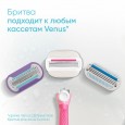 Электрическая зубная щётка Oral-B Vitality Pro лиловая + Женская бритва Gillette Venus Comfortglide Miami с 1 сменной кассетой и держателем