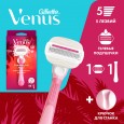 Электрическая зубная щётка Oral-B Vitality Pro лиловая + Женская бритва Gillette Venus Comfortglide Miami с 1 сменной кассетой и держателем