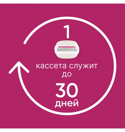 Электрическая зубная щётка Oral-B Vitality Pro лиловая + Женская бритва Gillette Venus Comfortglide Miami с 1 сменной кассетой и держателем