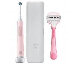 Электрическая зубная щетка Oral-B Pro 3 3500 + Женская бритва Gillette Venus Comfortglide Miami