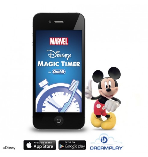 Детская электрическая зубная щетка Oral-B Mickey Kids D10.513K 